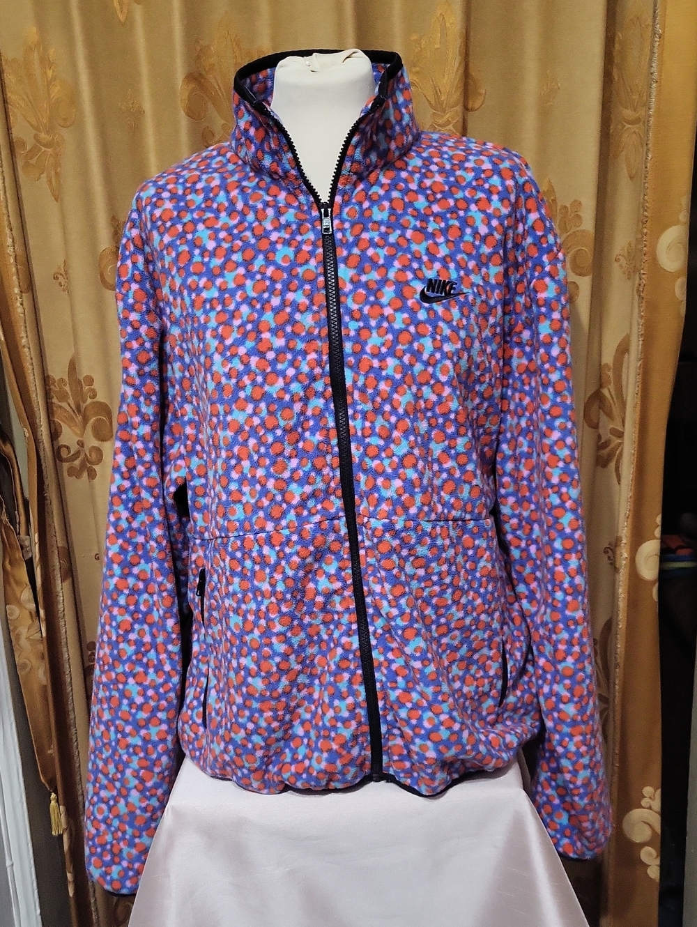 Nike Zip Up Fleece Jacket M
